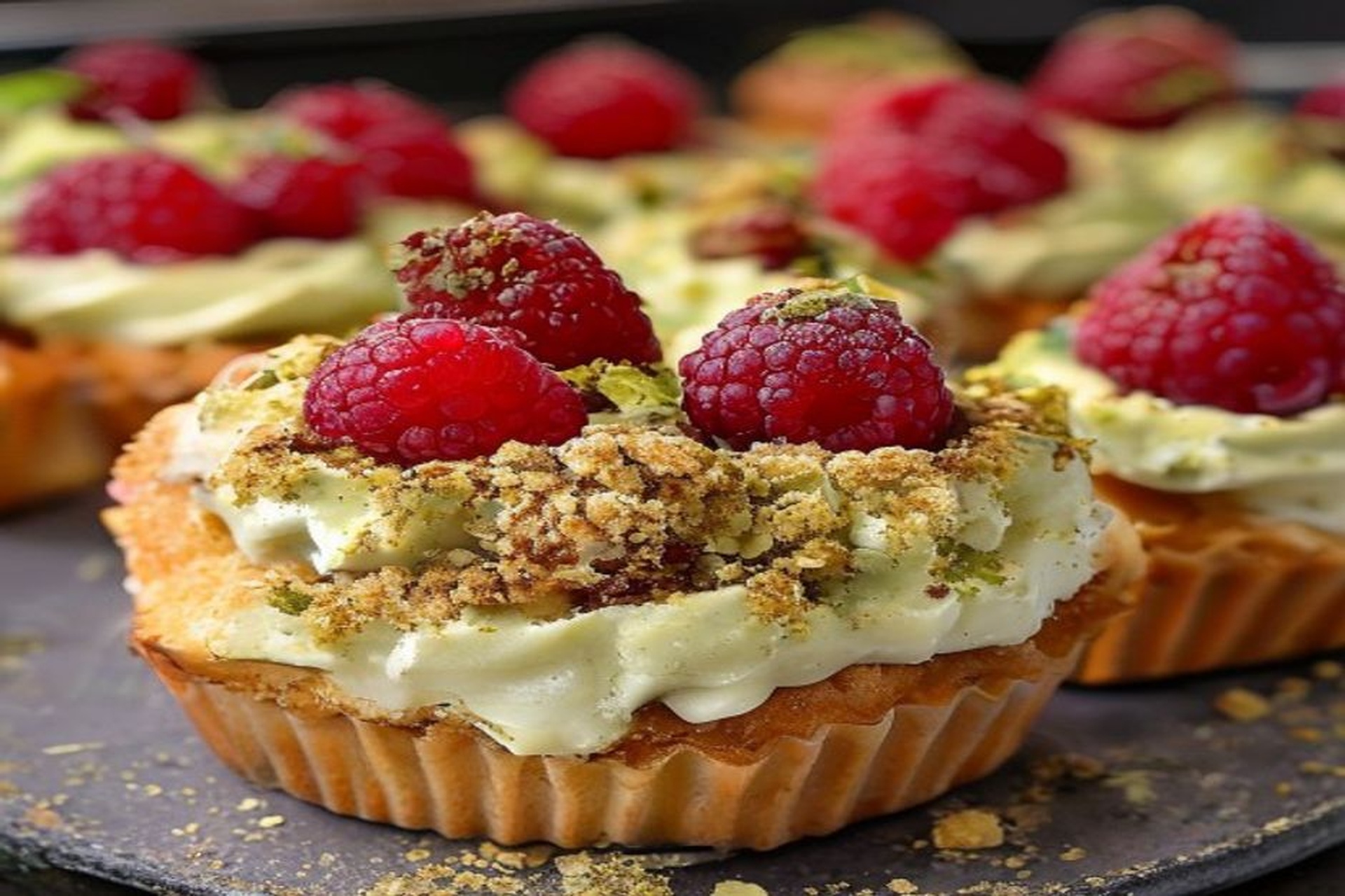 Eclairs de Pistacho