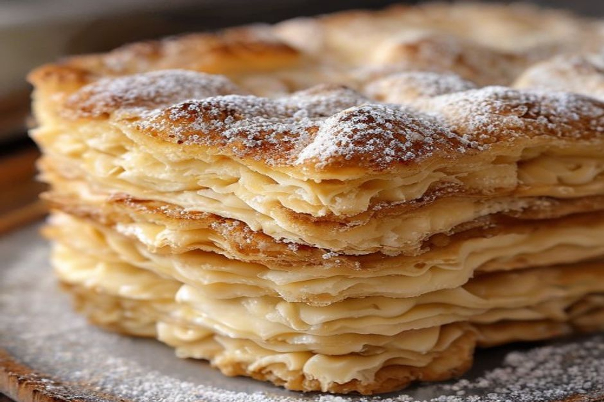 Milhojas de Vainilla
