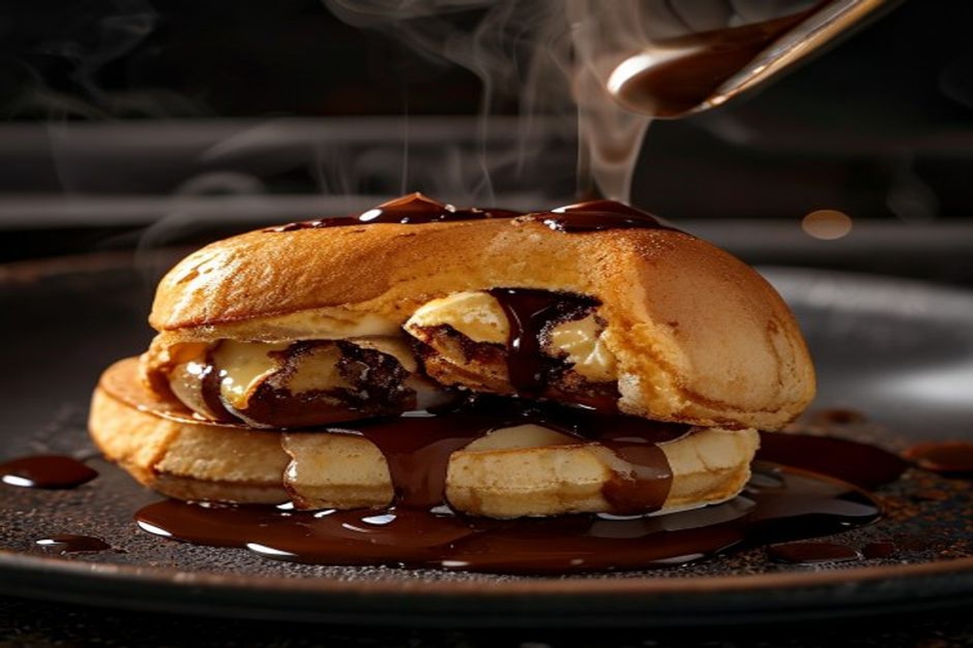Profiteroles de Helado de Trufa: El Contraste de Temperaturas