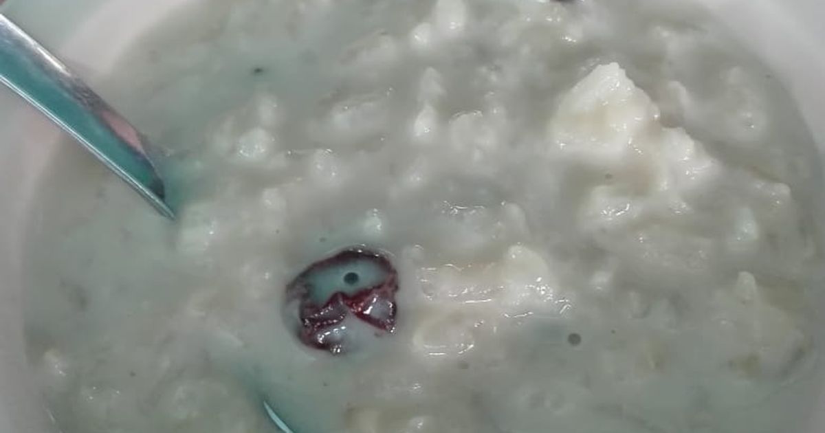 arroz con leche en vaso