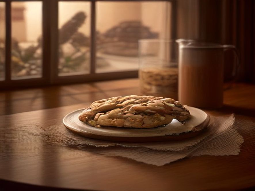 galletas de avena chocolate