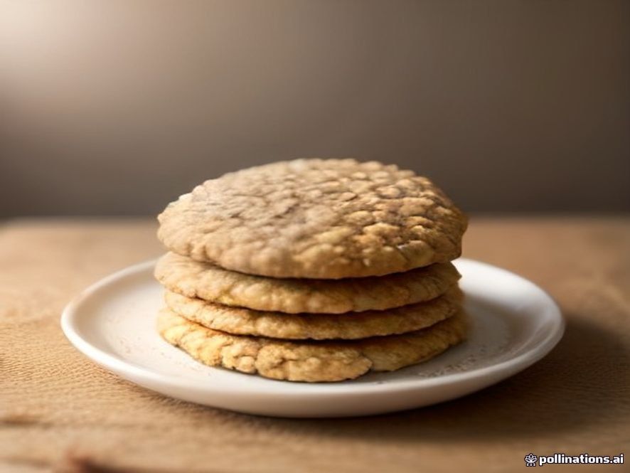 galletas de avena banana