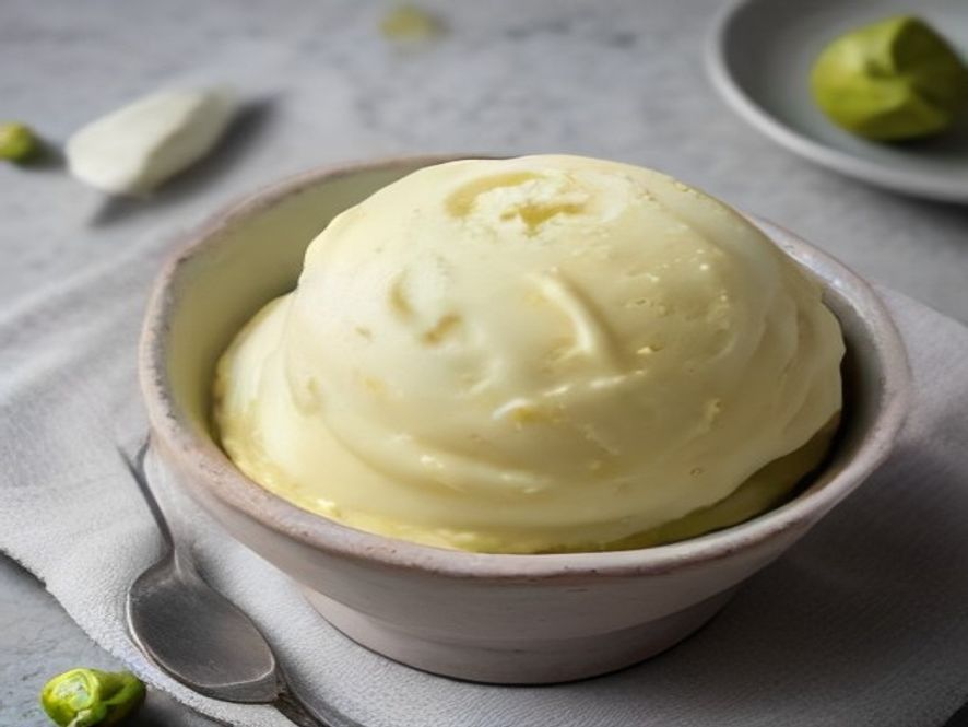 helado de pistacho casero