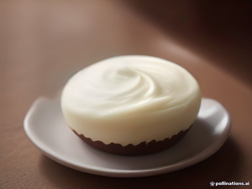 mousse de chocolate branco