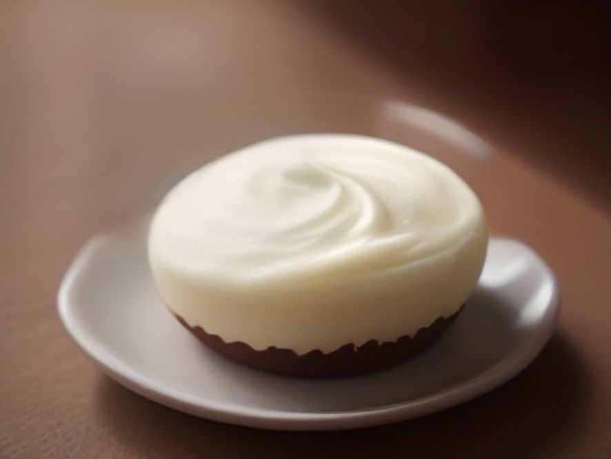 mousse de chocolate blanco