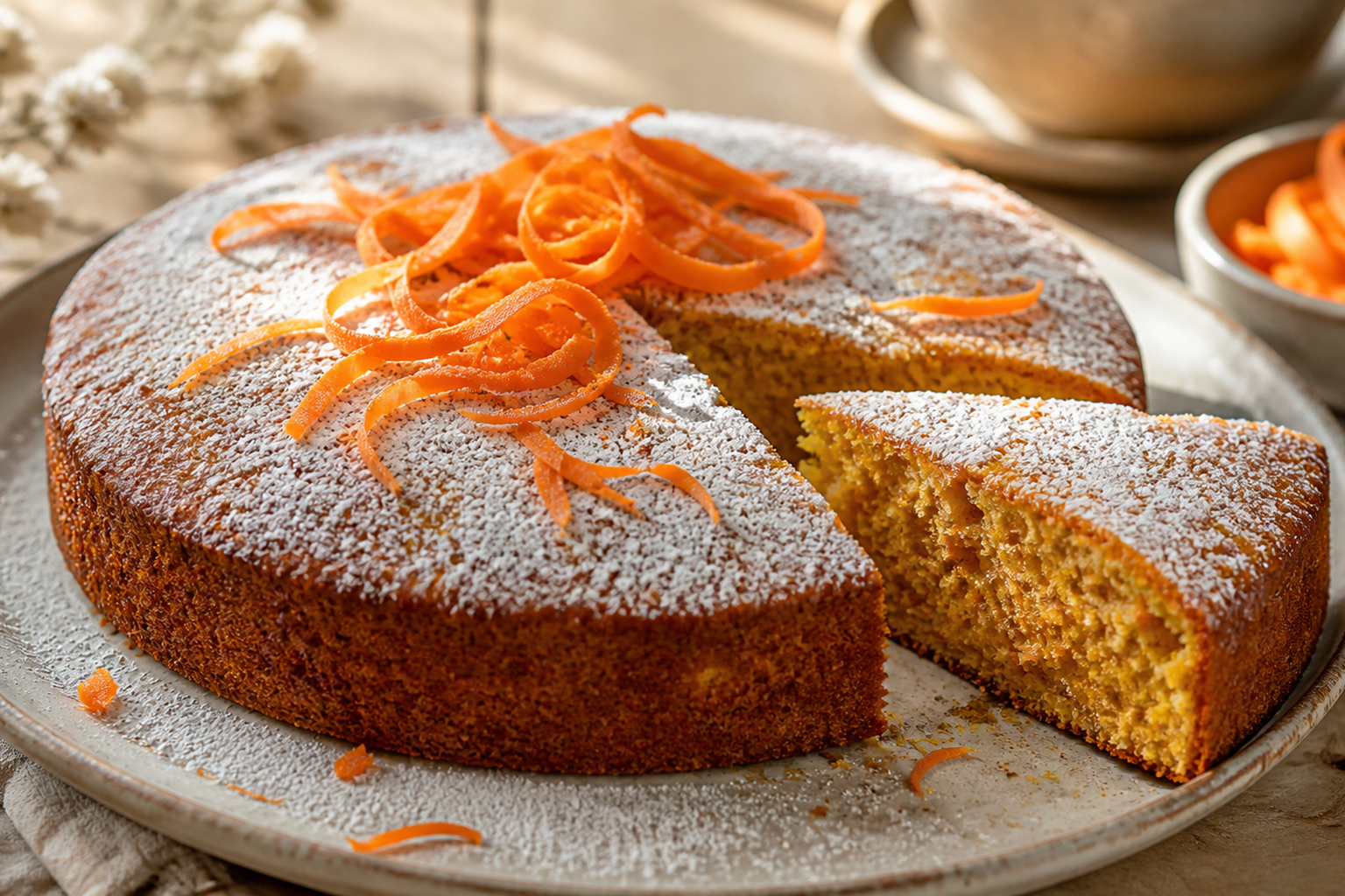 pastel de zanahoria con piña
