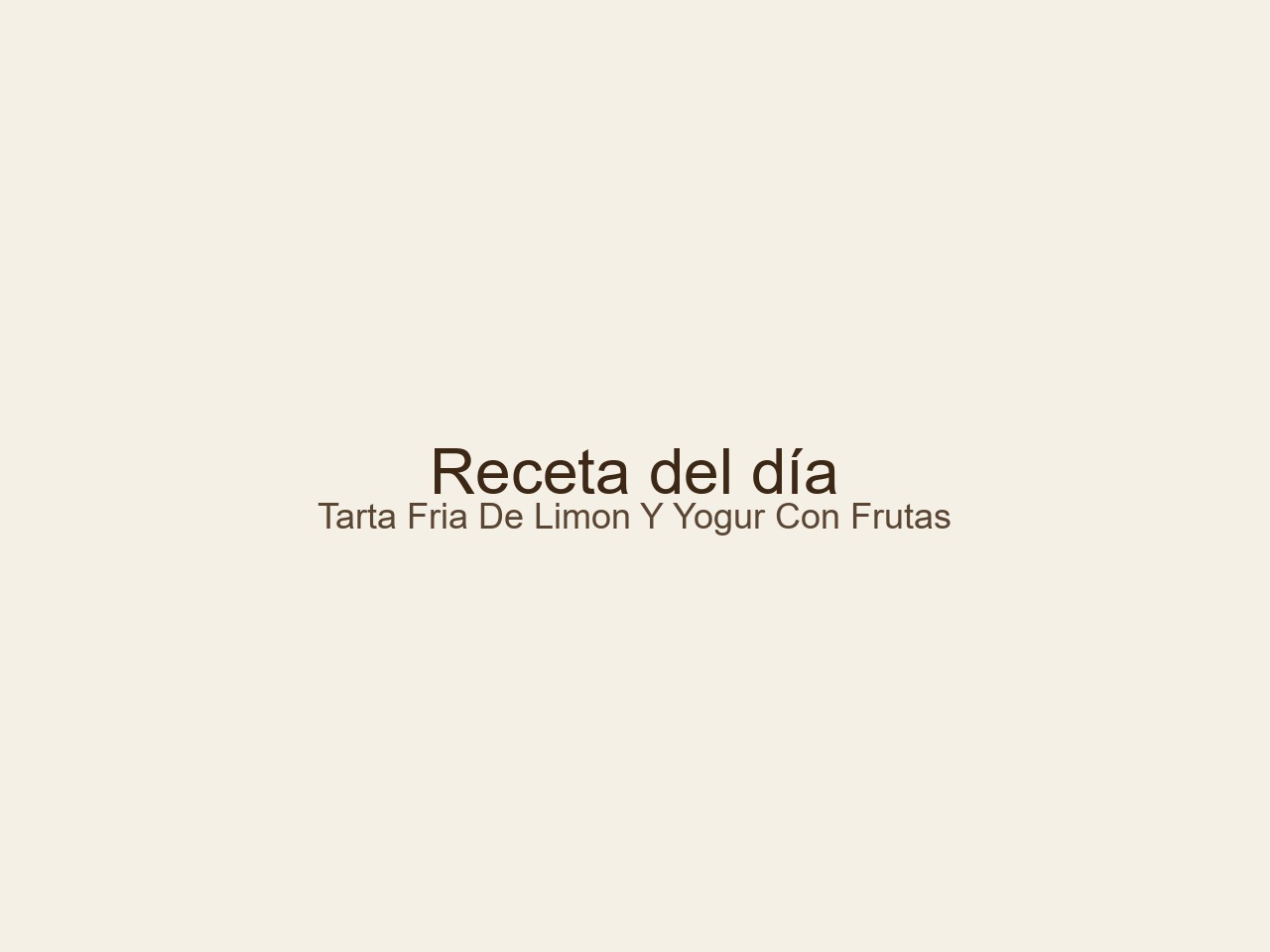postres refrescantes